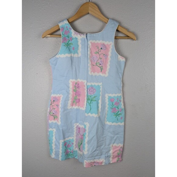 Lilly Pulitzer Girl's Size 12 Sleeveless Shift Dress Floral - Picture 2 of 5